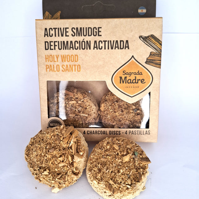 Active Smudge Charcoal Discs Palo Santo