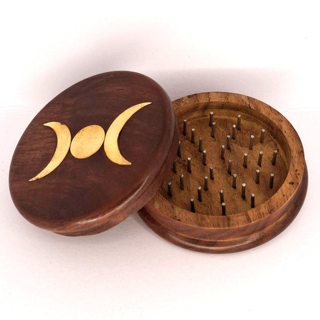 Herb Grinder Triple Moon