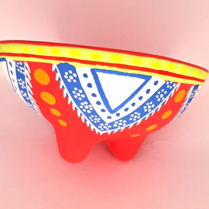 Smudge Bowl Terracotta Red