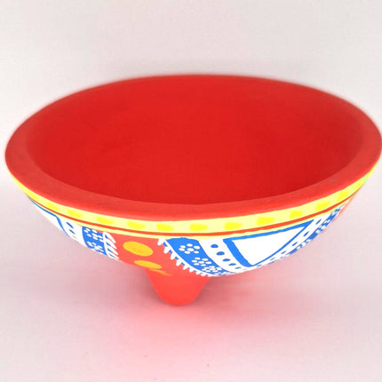 Smudge Bowl Terracotta Red
