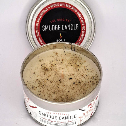 Smudge Candle White Sage Dragons Blood