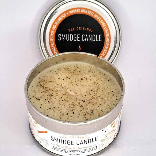 Smudge Candle White Sage Sandalwood