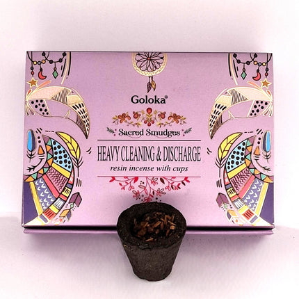 Smudge Cups Heavy Cleaning & Discharge Goloka