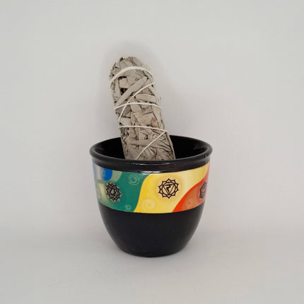 Smudge Pot Australia - Chakra Design – Smudging Shop