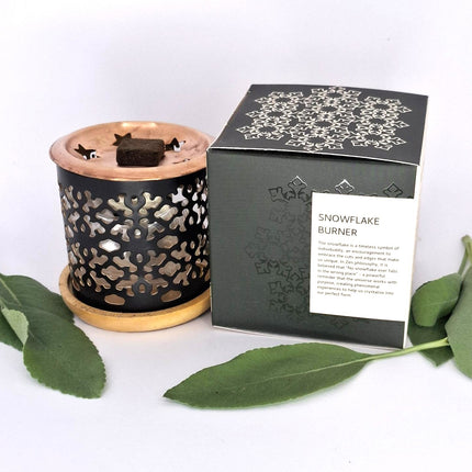 Snowflake Incense Brick Burner